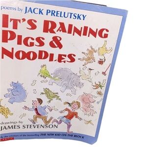 It’s raining pigs and noodles book kids